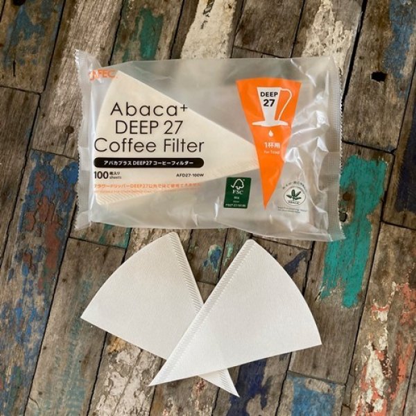 画像1: フラワードリッパーDEEP27　専用紙フィルター 100枚入り (1)