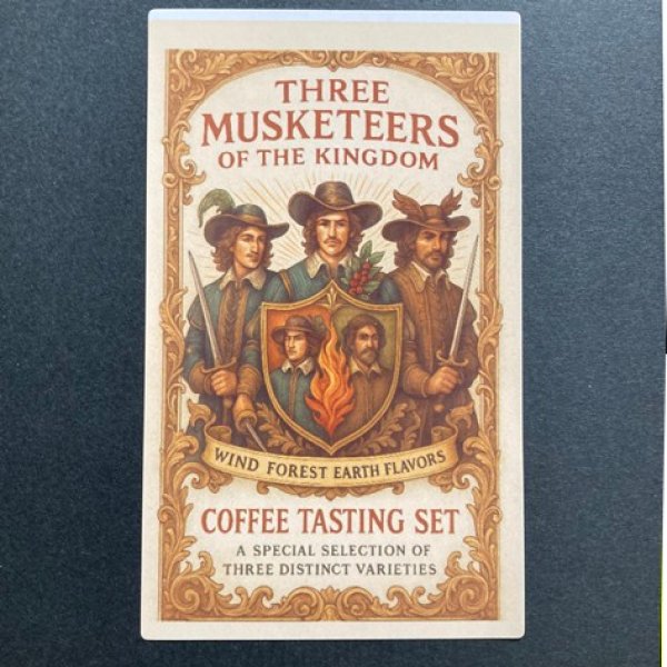 画像2: 王国の三銃士＊熱き杯に現る三香味の勇者たち (2)