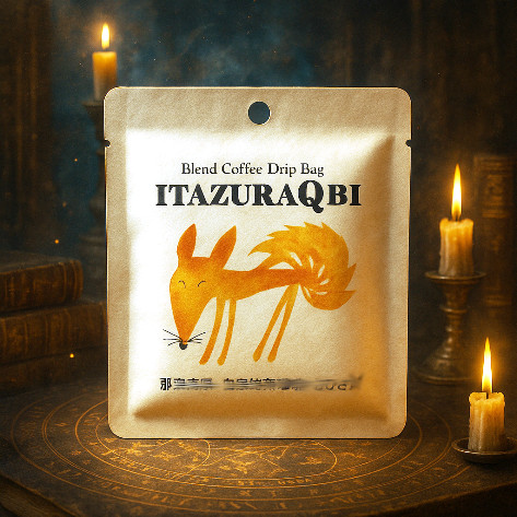 いたずら九尾 携行用封香袋（ドリップバッグ）