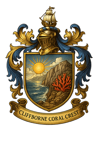 断崖に咲く紅玉果 紋章